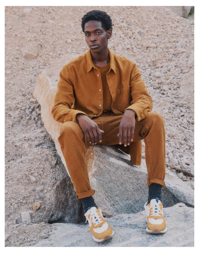 Men Kickoff Trainer Sneakers In Leather And Suede Rich Amber Multi Madewell Sneakers Men Kickoff Trainer Sneakers In Leather And Suede Rich Amber Multi Madewell Sneakers