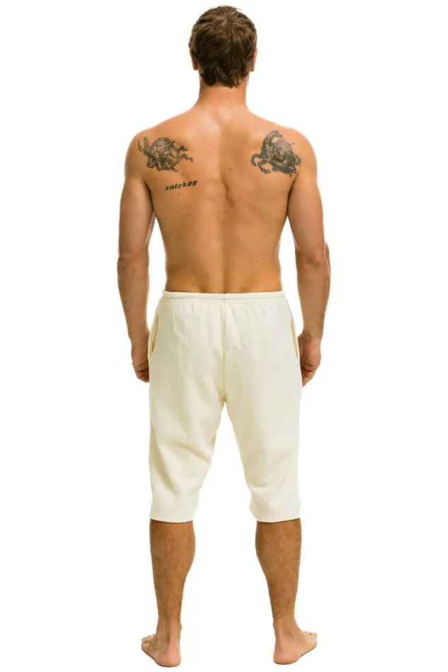 Men MEN039S AVIATOR NATION ASPEN SWEATSHORTS 8211 VINTAGE WHITE Aviator Nation Shorts Men MEN039S AVIATOR NATION ASPEN SWEATSHORTS 8211 VINTAGE WHITE Aviator Nation Shorts
