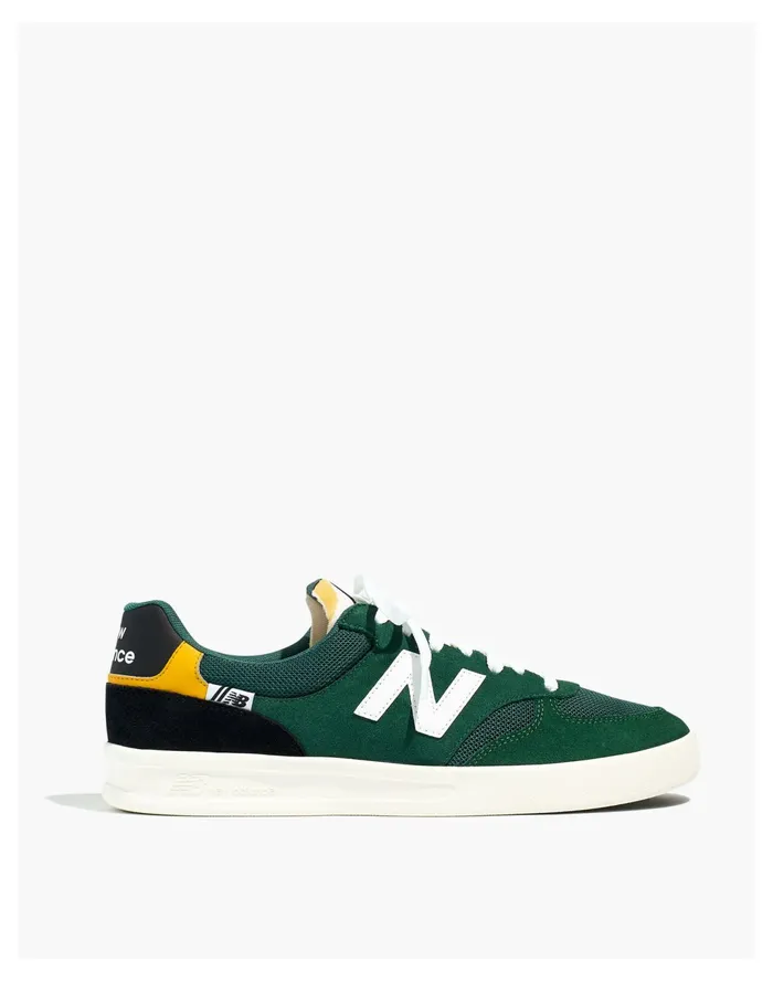 Men New Balance CT300 Sneakers In Green And Yellow Green Madewell Sneakers