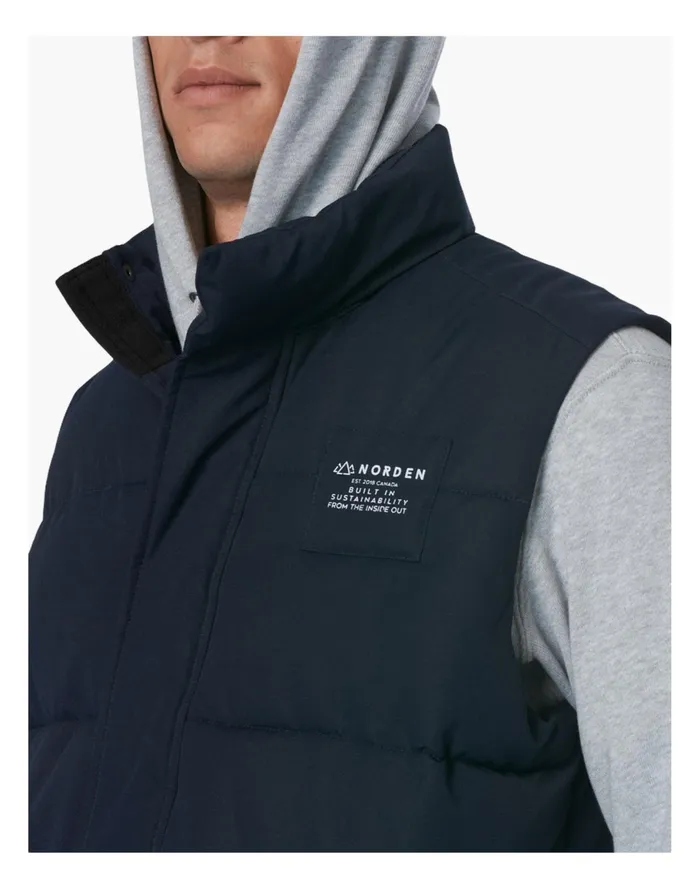 Men Norden Oskar Puffer Vest Navy Madewell Jackets Men Norden Oskar Puffer Vest Navy Madewell Jackets