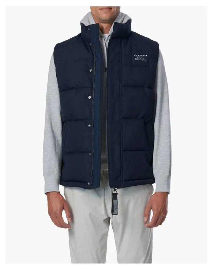 Men Norden Oskar Puffer Vest Navy Madewell Jackets Men Norden Oskar Puffer Vest Navy Madewell Jackets