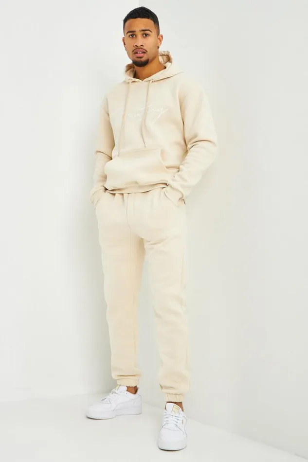 Men Pantalon De Jogging cru Inscription Brentiny Ecru Brentiny Paris Jogging Bottoms Men Pantalon De Jogging cru Inscription Brentiny Ecru Brentiny Paris Jogging Bottoms