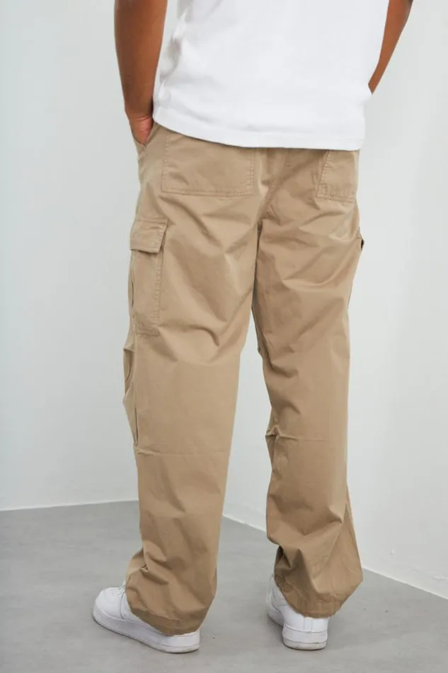 Men Pantalon En Toile Cargo Biege Beige Brentiny Paris Pants
