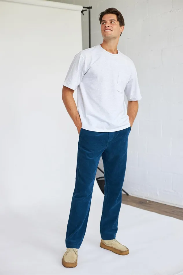 Men Pants Men 8211 Apolima 8211 Poseidon Blue TWOTHIRDS Pants