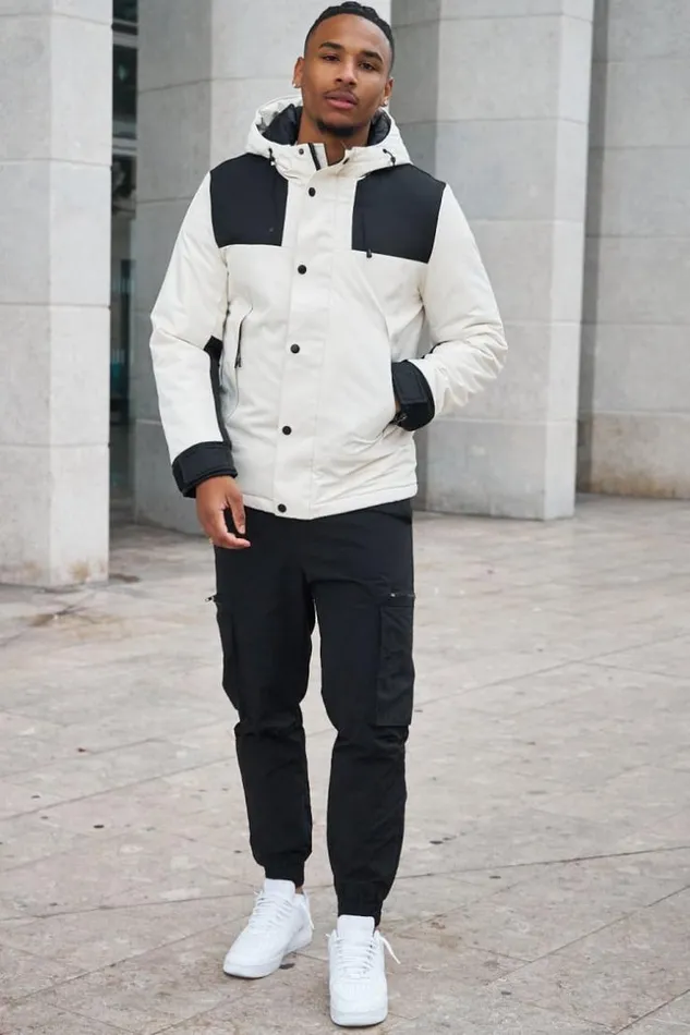 Men Parka BiMatire Beige Capuche Beige Brentiny Paris Parkas And Down Jackets Men Parka BiMatire Beige Capuche Beige Brentiny Paris Parkas And Down Jackets