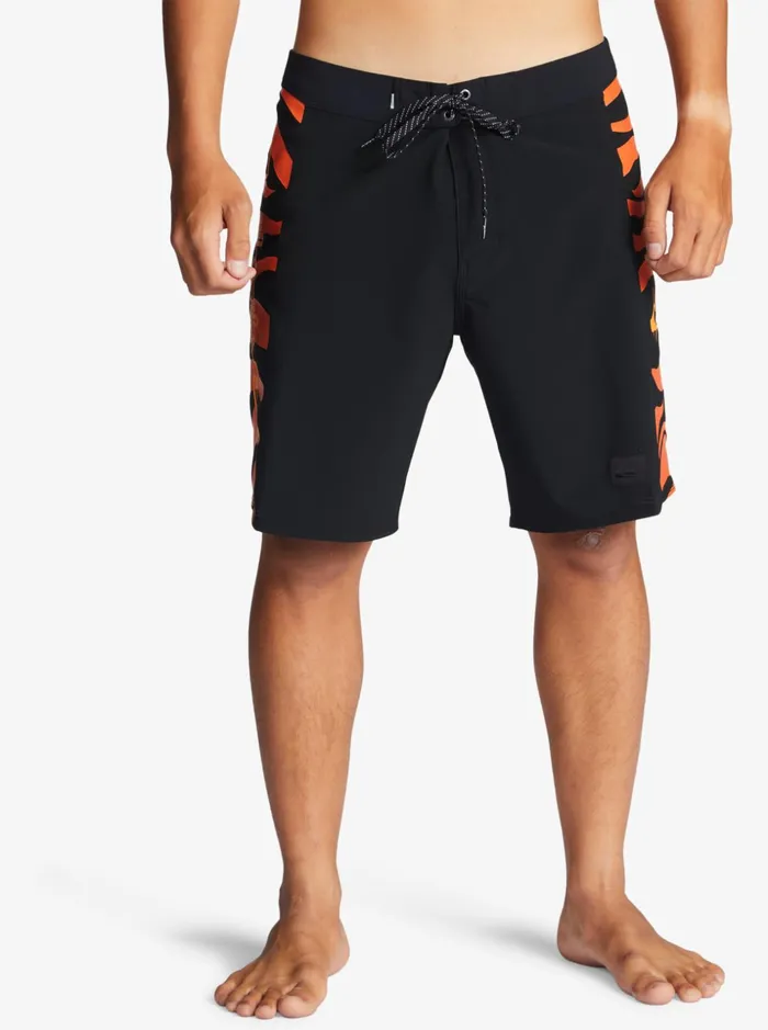 Men Quiksilver Boardshorts GLand Highlite Arch 19034 Boardshorts Black Men Quiksilver Boardshorts GLand Highlite Arch 19034 Boardshorts Black