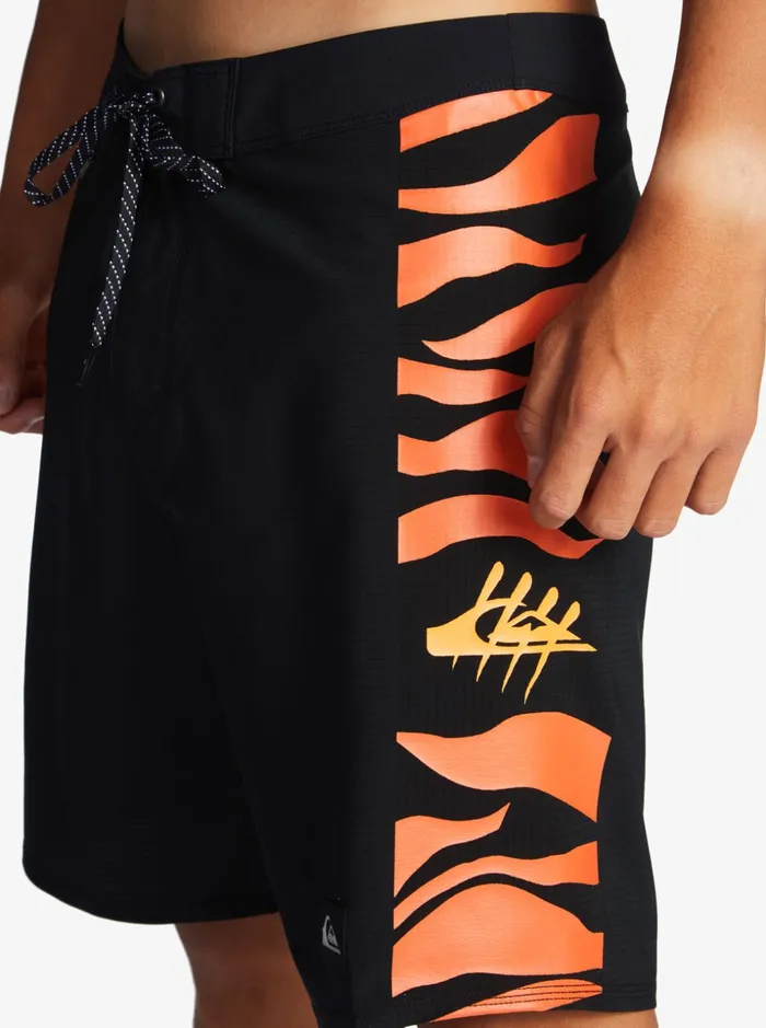 Men Quiksilver Boardshorts GLand Highlite Arch 19034 Boardshorts Black Men Quiksilver Boardshorts GLand Highlite Arch 19034 Boardshorts Black