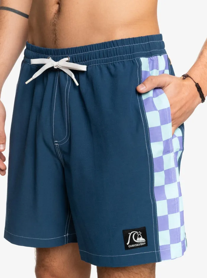 Men Quiksilver Boardshorts HEMPSTRETCH Original Arch 17034 Volleys Insignia Blue Men Quiksilver Boardshorts HEMPSTRETCH Original Arch 17034 Volleys Insignia Blue