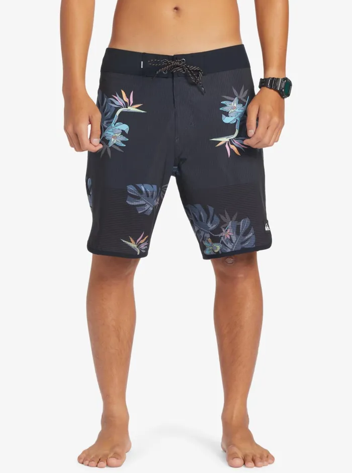 Men Quiksilver Boardshorts Highlite Scallop 19034 Boardshorts Black Men Quiksilver Boardshorts Highlite Scallop 19034 Boardshorts Black