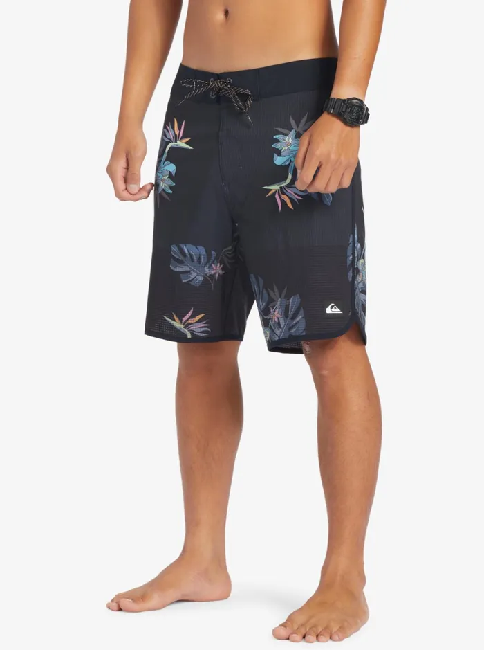 Men Quiksilver Boardshorts Highlite Scallop 19034 Boardshorts Black Men Quiksilver Boardshorts Highlite Scallop 19034 Boardshorts Black