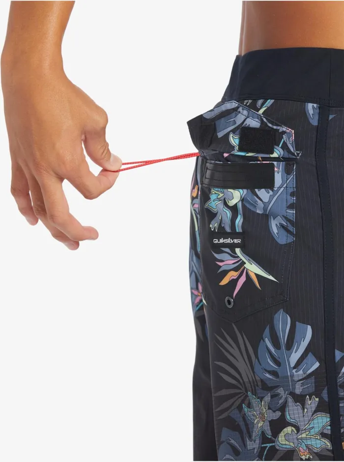Men Quiksilver Boardshorts Highlite Scallop 19034 Boardshorts Black Men Quiksilver Boardshorts Highlite Scallop 19034 Boardshorts Black