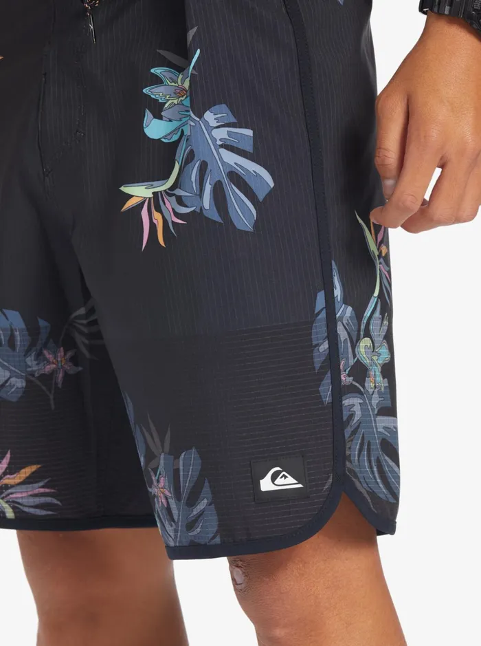 Men Quiksilver Boardshorts Highlite Scallop 19034 Boardshorts Black Men Quiksilver Boardshorts Highlite Scallop 19034 Boardshorts Black