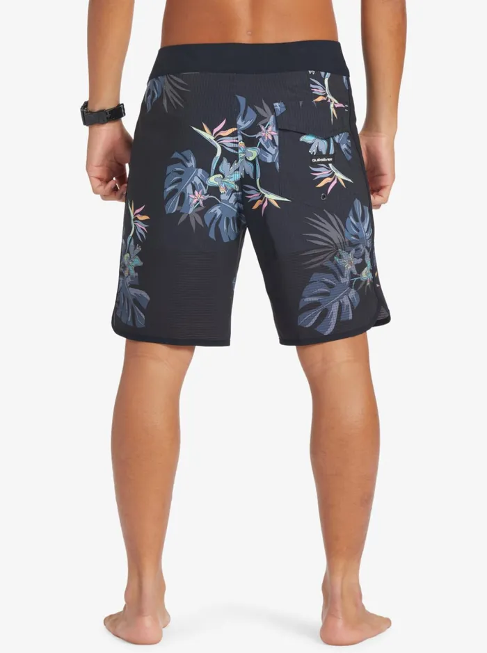 Men Quiksilver Boardshorts Highlite Scallop 19034 Boardshorts Black Men Quiksilver Boardshorts Highlite Scallop 19034 Boardshorts Black