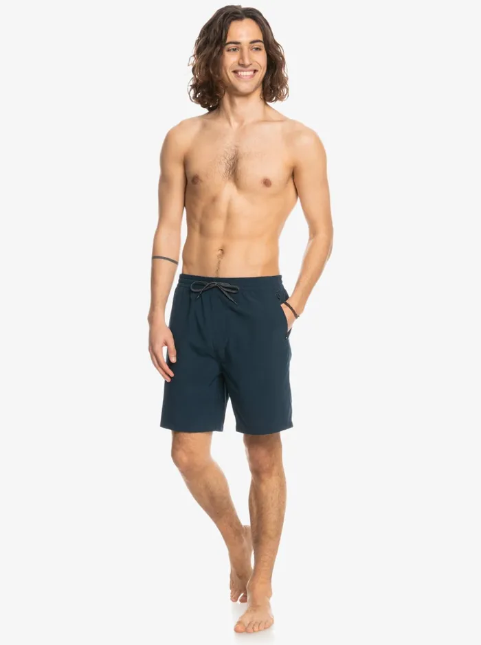 Men Quiksilver Boardshorts Ocean Elastic Waist 18034 Amphibian Shorts Navy Blazer Men Quiksilver Boardshorts Ocean Elastic Waist 18034 Amphibian Shorts Navy Blazer