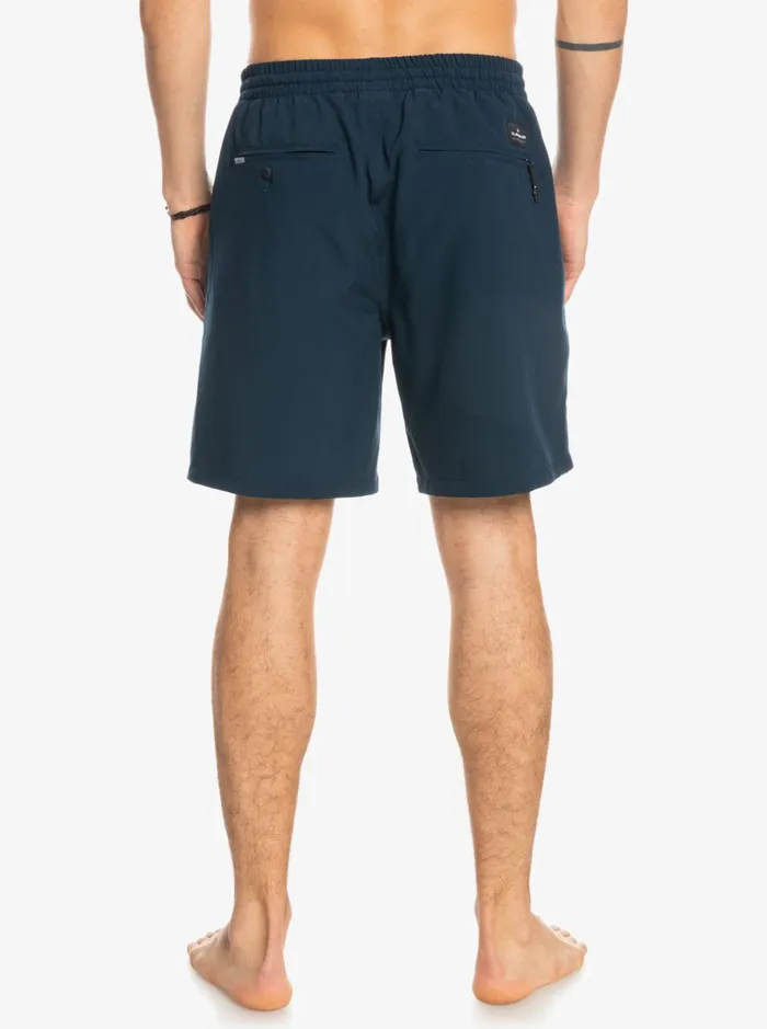 Men Quiksilver Boardshorts Ocean Elastic Waist 18034 Amphibian Shorts Navy Blazer Men Quiksilver Boardshorts Ocean Elastic Waist 18034 Amphibian Shorts Navy Blazer