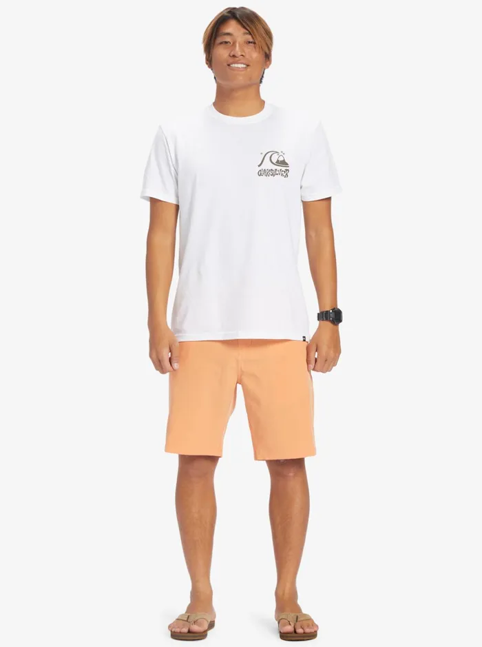 Men Quiksilver Boardshorts Ocean Union Amphibian 20034 Hybrid Shorts Copper Tan Men Quiksilver Boardshorts Ocean Union Amphibian 20034 Hybrid Shorts Copper Tan