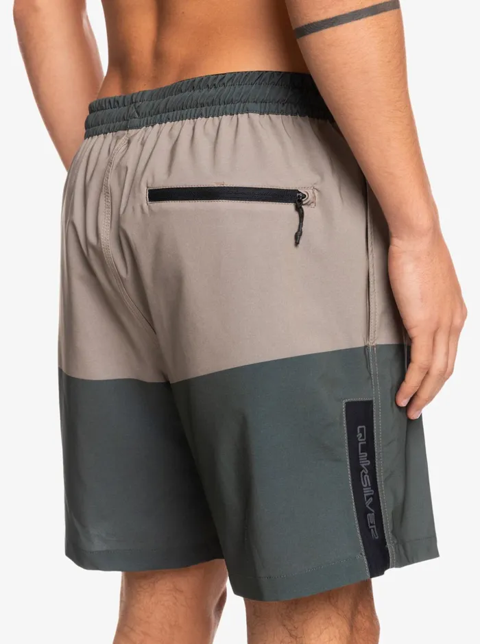 Men Quiksilver Boardshorts Omni Training 17034 Volleys Fallen Rock Men Quiksilver Boardshorts Omni Training 17034 Volleys Fallen Rock