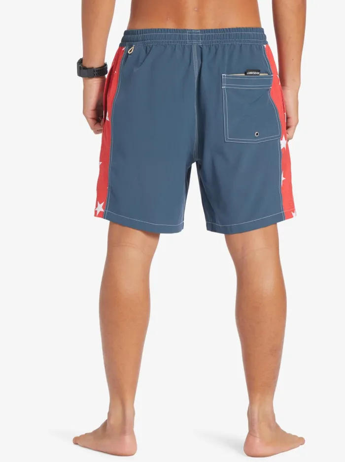 Men Quiksilver Boardshorts Original Arch 17034 Volleys Midnight Navy Men Quiksilver Boardshorts Original Arch 17034 Volleys Midnight Navy