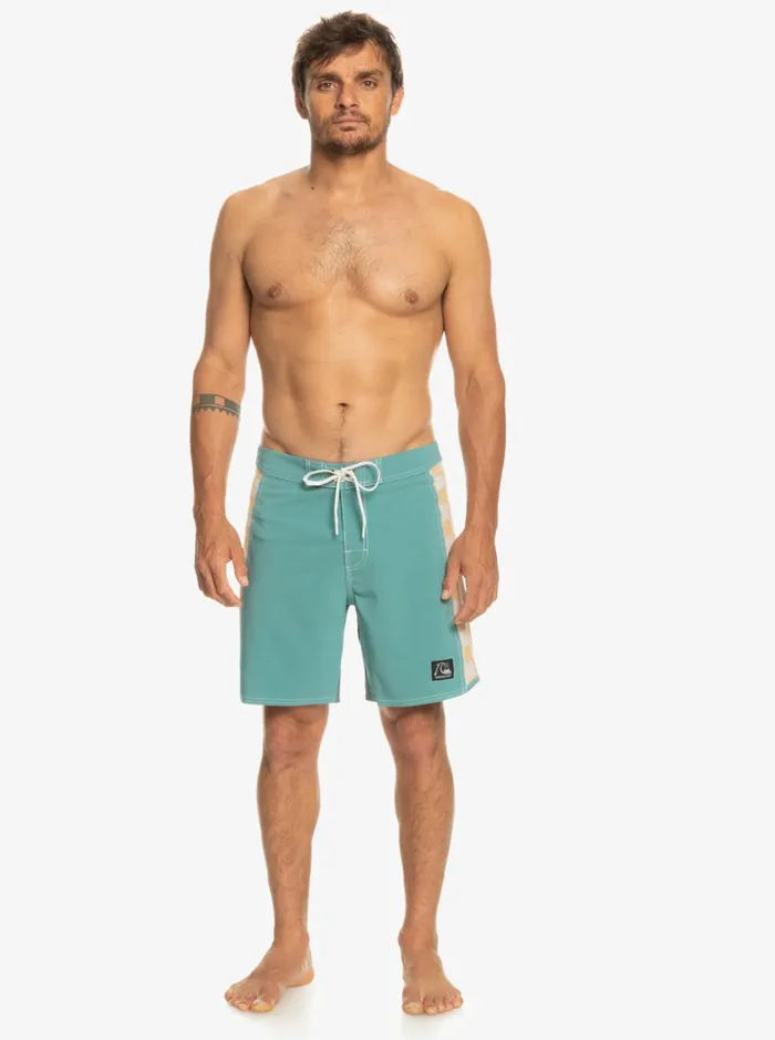 Men Quiksilver Boardshorts Original Arch 18034 Boardshorts Brittany Blue Men Quiksilver Boardshorts Original Arch 18034 Boardshorts Brittany Blue