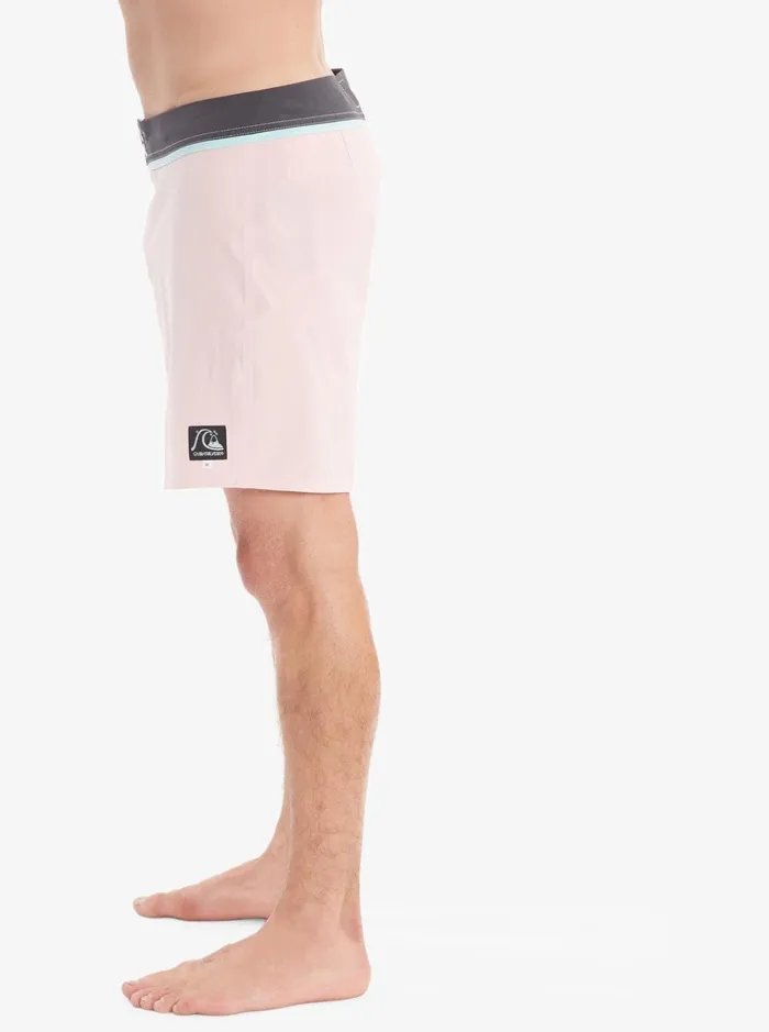 Men Quiksilver Boardshorts Solid Snap 17034 Recycled Boardshorts Soft Pink Men Quiksilver Boardshorts Solid Snap 17034 Recycled Boardshorts Soft Pink