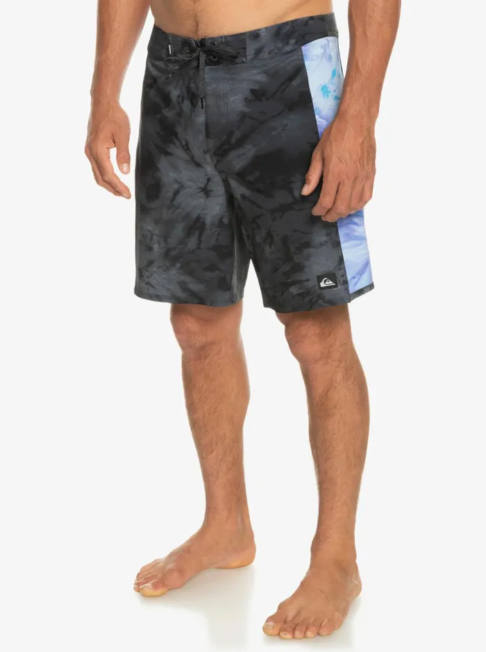 Men Quiksilver Boardshorts SurfSilk Arch 18034 Boardshorts Black Men Quiksilver Boardshorts SurfSilk Arch 18034 Boardshorts Black