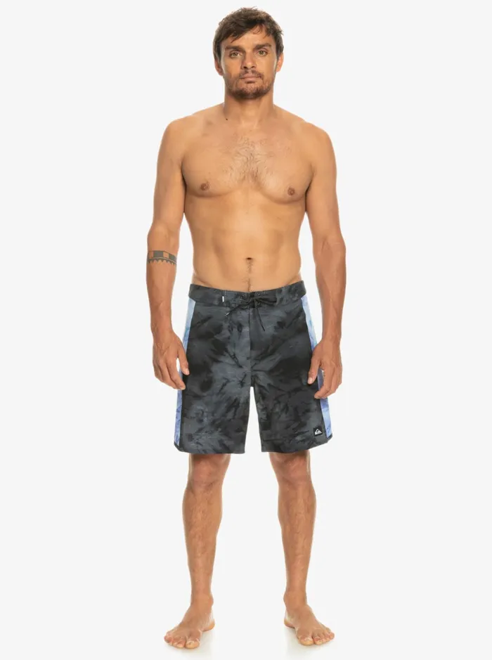 Men Quiksilver Boardshorts SurfSilk Arch 18034 Boardshorts Black Men Quiksilver Boardshorts SurfSilk Arch 18034 Boardshorts Black