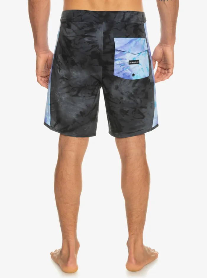 Men Quiksilver Boardshorts SurfSilk Arch 18034 Boardshorts Black Men Quiksilver Boardshorts SurfSilk Arch 18034 Boardshorts Black