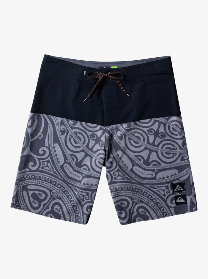 Men Quiksilver Boardshorts Surfsilk Inked 21034 Boardshorts Black
