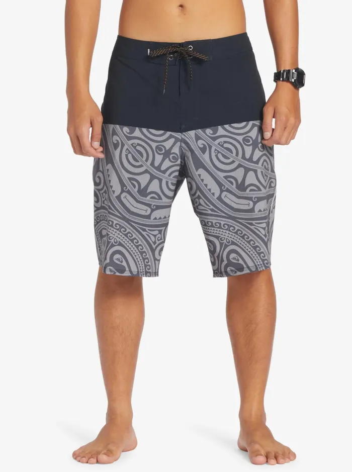 Men Quiksilver Boardshorts Surfsilk Inked 21034 Boardshorts Black Men Quiksilver Boardshorts Surfsilk Inked 21034 Boardshorts Black