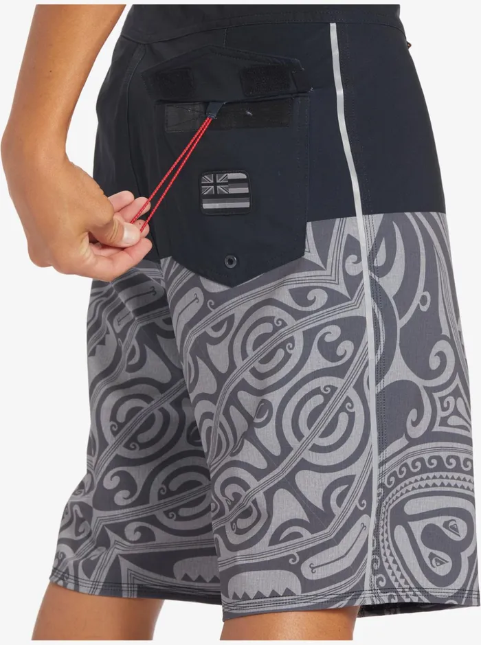 Men Quiksilver Boardshorts Surfsilk Inked 21034 Boardshorts Black Men Quiksilver Boardshorts Surfsilk Inked 21034 Boardshorts Black