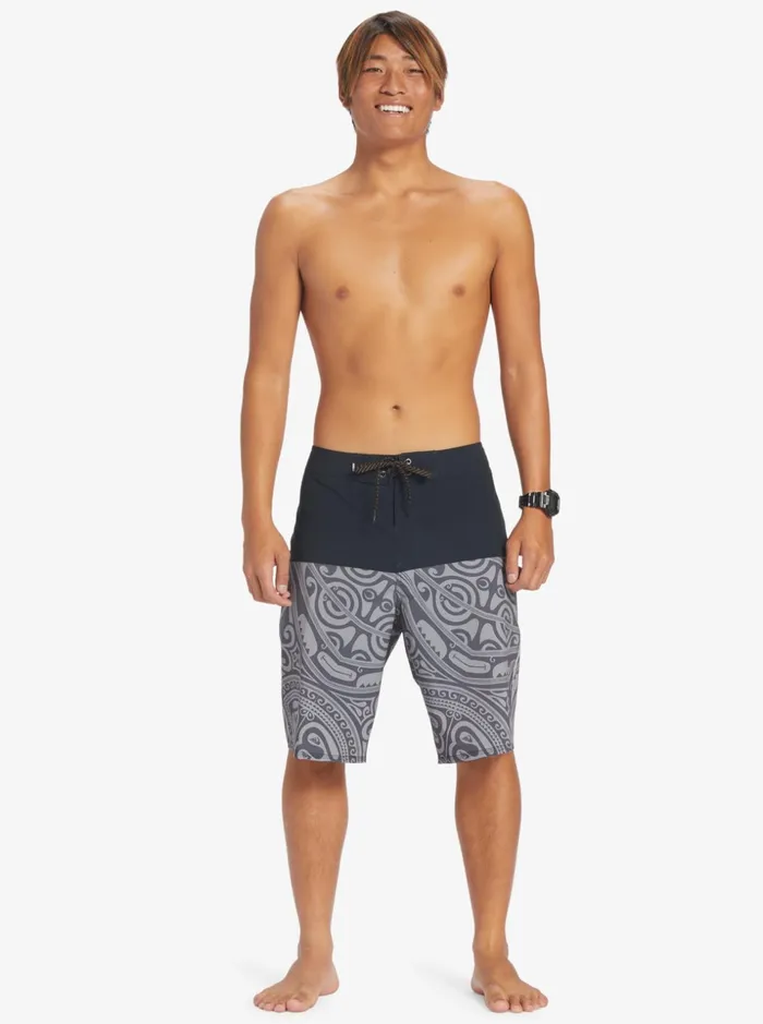 Men Quiksilver Boardshorts Surfsilk Inked 21034 Boardshorts Black Men Quiksilver Boardshorts Surfsilk Inked 21034 Boardshorts Black