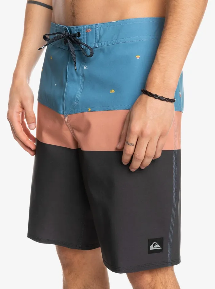Men Quiksilver Boardshorts SurfSilk Panel 20034 Boardshorts Provincial Blue Men Quiksilver Boardshorts SurfSilk Panel 20034 Boardshorts Provincial Blue