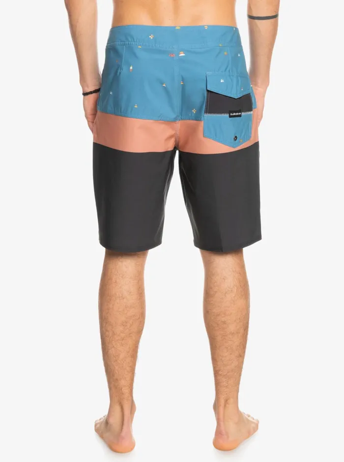 Men Quiksilver Boardshorts SurfSilk Panel 20034 Boardshorts Provincial Blue Men Quiksilver Boardshorts SurfSilk Panel 20034 Boardshorts Provincial Blue