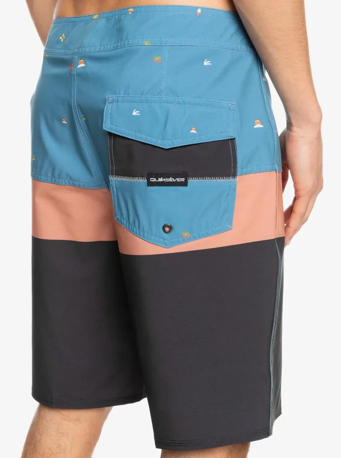 Men Quiksilver Boardshorts SurfSilk Panel 20034 Boardshorts Provincial Blue Men Quiksilver Boardshorts SurfSilk Panel 20034 Boardshorts Provincial Blue