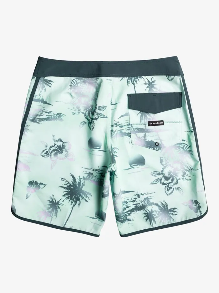 Men Quiksilver Boardshorts Surfsilk Scallop 19034 Boardshorts Beach Glass Men Quiksilver Boardshorts Surfsilk Scallop 19034 Boardshorts Beach Glass