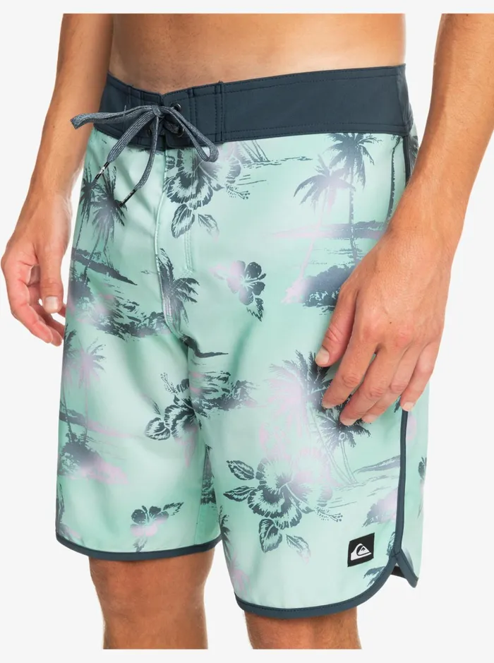 Men Quiksilver Boardshorts Surfsilk Scallop 19034 Boardshorts Beach Glass Men Quiksilver Boardshorts Surfsilk Scallop 19034 Boardshorts Beach Glass