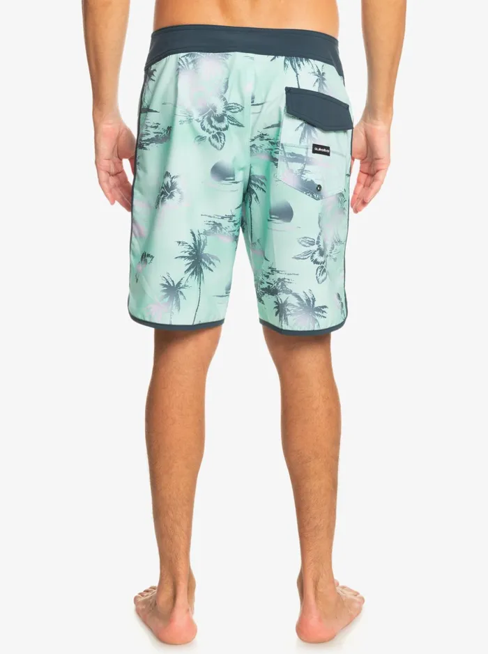 Men Quiksilver Boardshorts Surfsilk Scallop 19034 Boardshorts Beach Glass Men Quiksilver Boardshorts Surfsilk Scallop 19034 Boardshorts Beach Glass