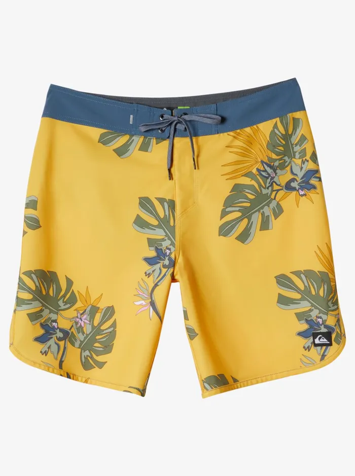 Men Quiksilver Boardshorts Surfsilk Scallop 19034 Boardshorts Yolk