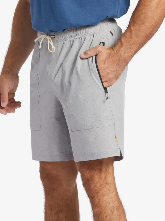 Men Quiksilver Boardshorts Waterman Scout Zipper Amphibian 20034 Boardshorts Sharkskin Men Quiksilver Boardshorts Waterman Scout Zipper Amphibian 20034 Boardshorts Sharkskin