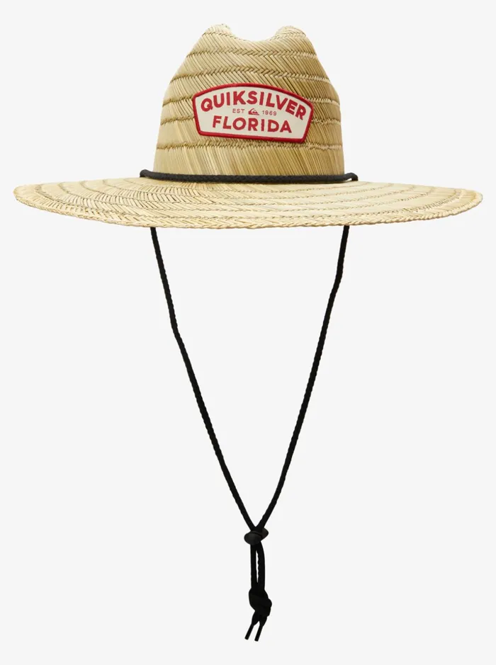 Men Quiksilver Hats Destinado Pierside Hat Sun Protection Blackflorida