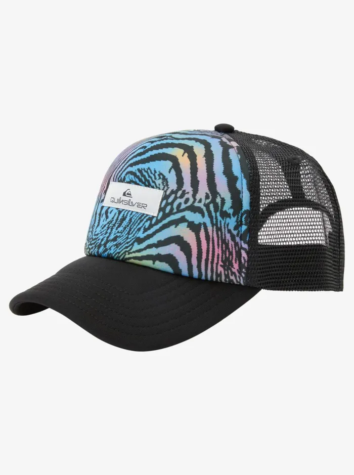 Men Quiksilver Hats Magpie Coop Trucker Hat Tarmac