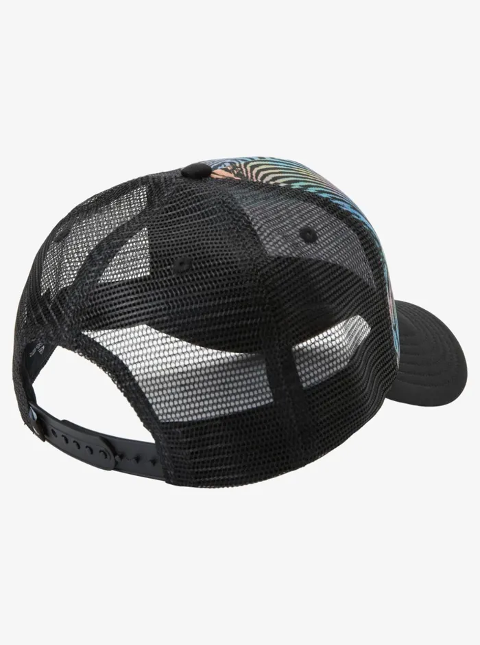 Men Quiksilver Hats Magpie Coop Trucker Hat Tarmac Men Quiksilver Hats Magpie Coop Trucker Hat Tarmac