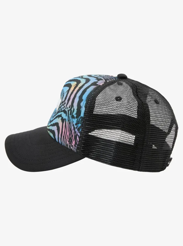 Men Quiksilver Hats Magpie Coop Trucker Hat Tarmac Men Quiksilver Hats Magpie Coop Trucker Hat Tarmac