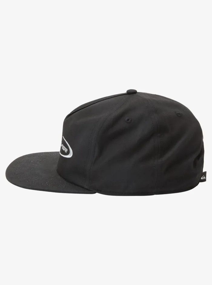 Men Quiksilver Hats Techronic Baseball Hat Black Men Quiksilver Hats Techronic Baseball Hat Black