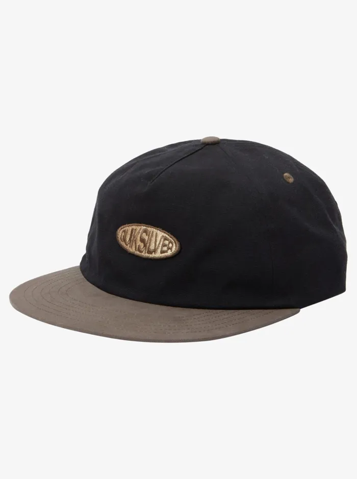 Men Quiksilver Hats Zinger Baseball Hat Blackjet Black