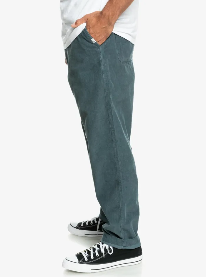 Men Quiksilver Pants Cord Beach Cruiser Corduroy Pants Dark Slate Men Quiksilver Pants Cord Beach Cruiser Corduroy Pants Dark Slate