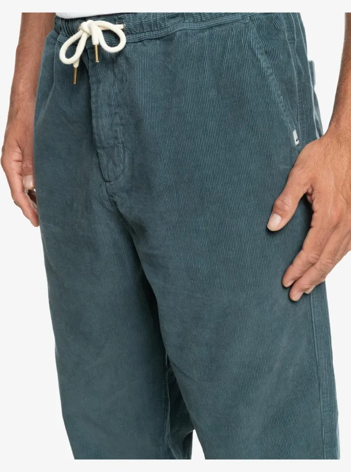Men Quiksilver Pants Cord Beach Cruiser Corduroy Pants Dark Slate Men Quiksilver Pants Cord Beach Cruiser Corduroy Pants Dark Slate
