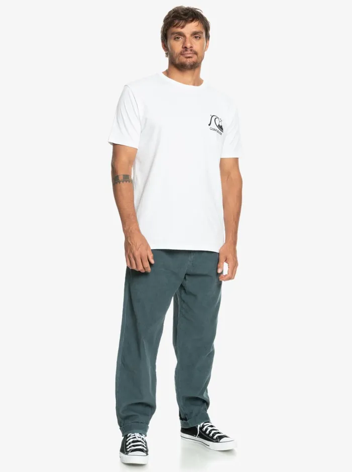 Men Quiksilver Pants Cord Beach Cruiser Corduroy Pants Dark Slate Men Quiksilver Pants Cord Beach Cruiser Corduroy Pants Dark Slate