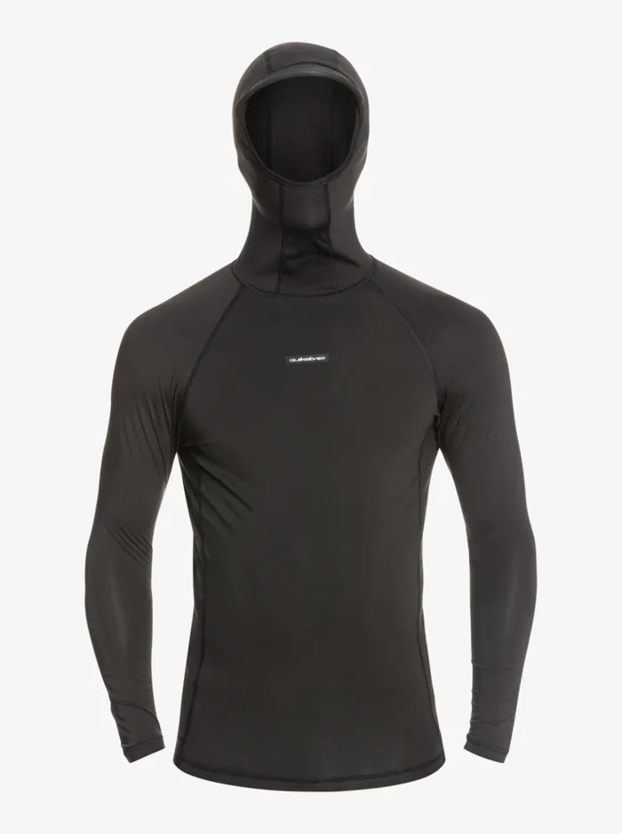 Men Quiksilver Rashguards Storm Tripper Long Sleeve UPF 50 Rashguard Black Men Quiksilver Rashguards Storm Tripper Long Sleeve UPF 50 Rashguard Black