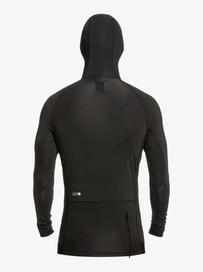 Men Quiksilver Rashguards Storm Tripper Long Sleeve UPF 50 Rashguard Black Men Quiksilver Rashguards Storm Tripper Long Sleeve UPF 50 Rashguard Black